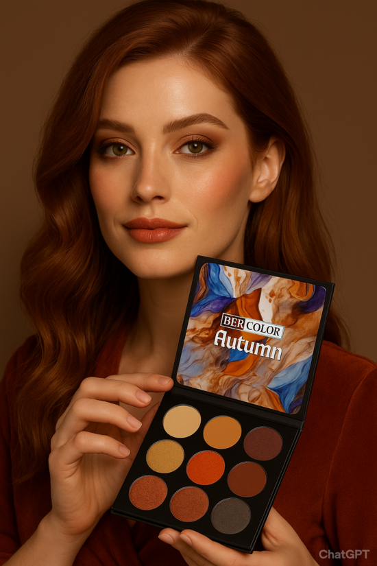 Sezonas tipa acu ēnu palete "Autumn"