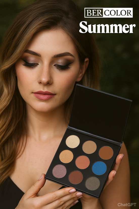 Sezonas tipa acu ēnu palete "Summer"